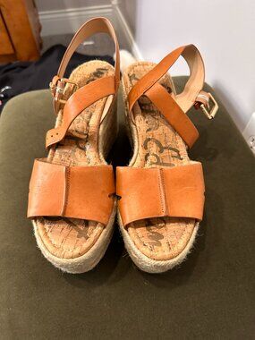 Sam Edelman Maura Espadrille Wedge Sandals 8.5